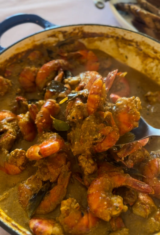 Prawn Suruwa (Indo-Fijian Prawn Curry)