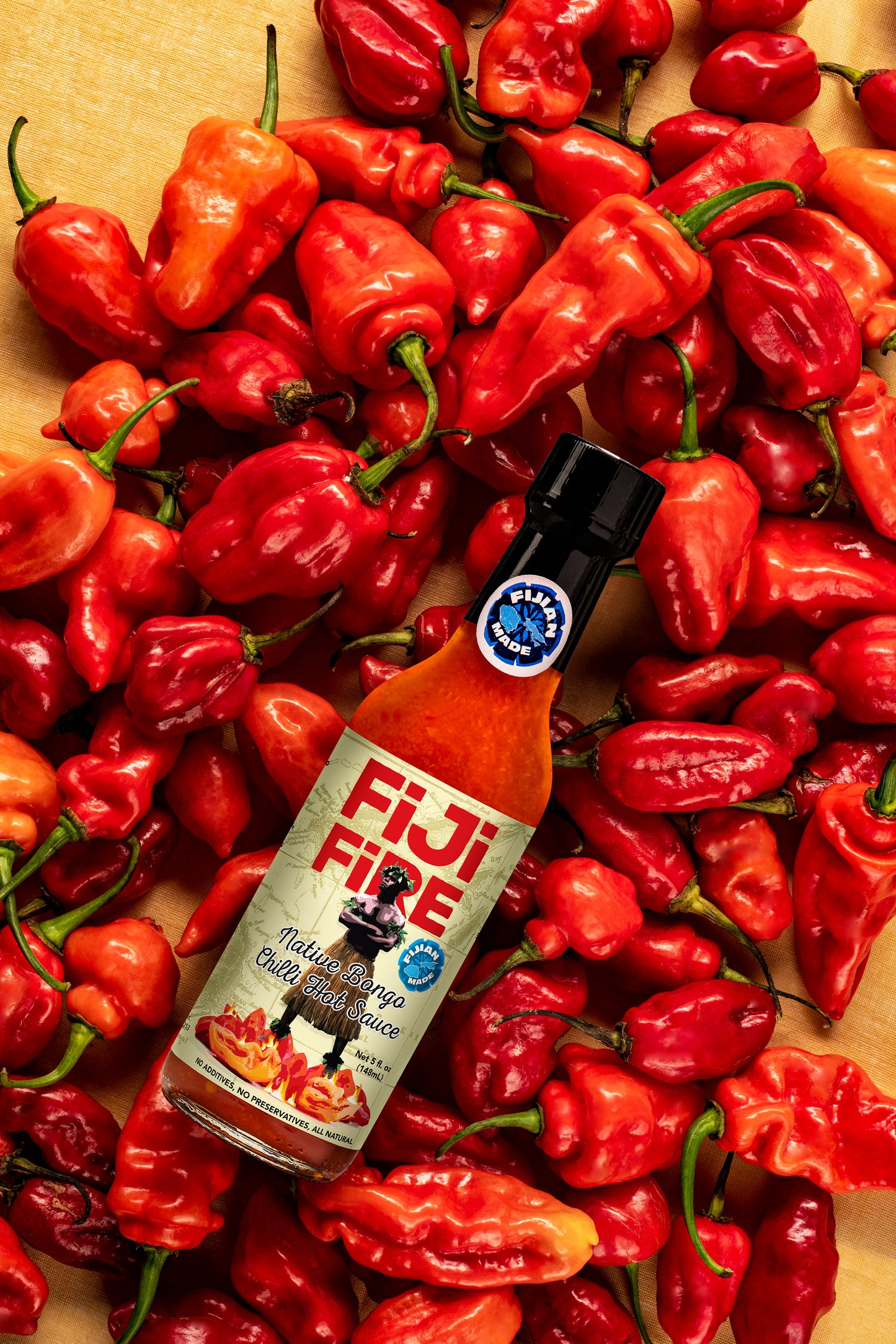 Fiji Fire Bongo Chilli Sauce