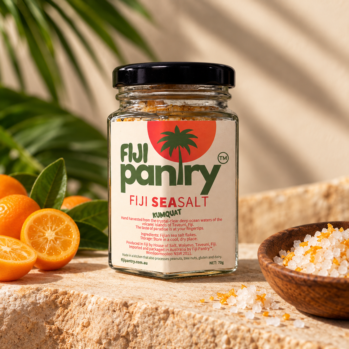 Fiji Sea Salt with Kumquat