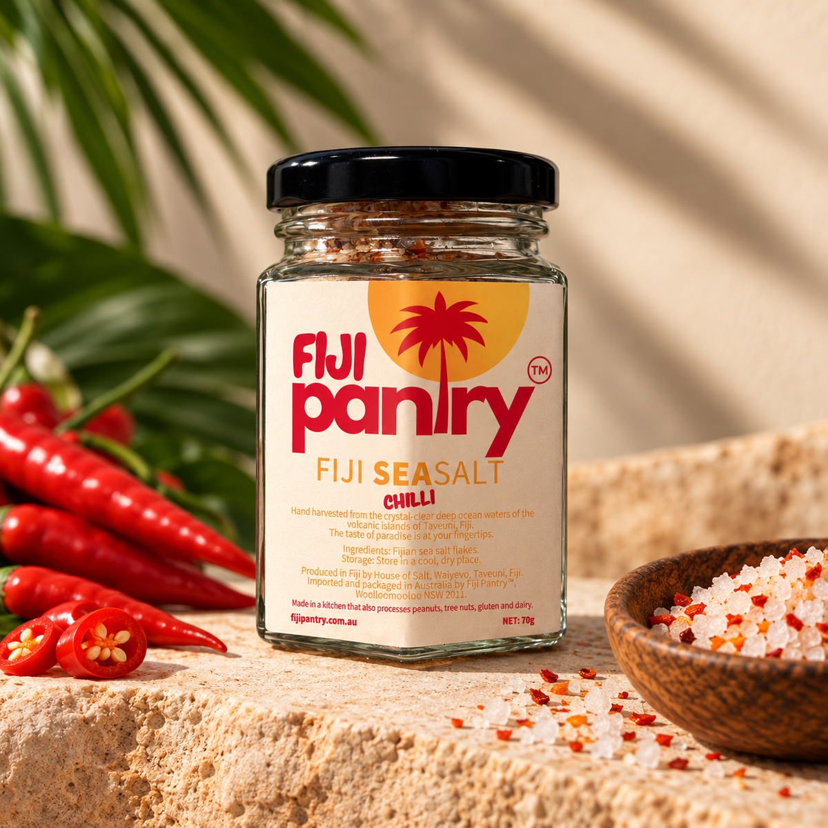 Fiji Sea Salt with Chilli
